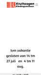 Mobile Screenshot of kruitwagenkledingverhuur.nl