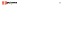 Tablet Screenshot of kruitwagenkledingverhuur.nl